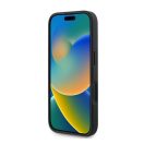 Guess 4G Bottom Stripe Apple iPhone 16 Plus hátlap tok, szürke GUHCP16MG4GLGR