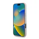 Guess 4G Bottom Stripe Apple iPhone 16 Plus hátlap tok, rózsaszín GUHCP16MG4GLPI