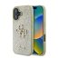 Guess Fixed Glitter Big 4G Apple iPhone 16 Plus hátlap tok, arany
