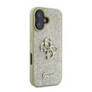 Guess Fixed Glitter Big 4G Apple iPhone 16 Plus hátlap tok, arany
