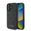 Guess 4G Classic Apple iPhone 16 hátlap tok, fekete/barna GUHCP16SG4GFGR