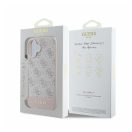 Guess 4G Bottom Stripe Apple iPhone 16 hátlap tok, rózsaszín GUHCP16SG4GLPI