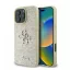 Guess Fixed Glitter Big 4G Apple iPhone 16 Pro Max hátlap tok, arany