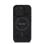 Guess 4G Ring Classic Logo Apple iPhone 16 Pro hátlap tok, fekete/barna GUHMP16LG4GFRK