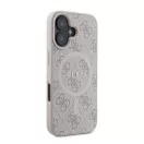 Guess 4G Ring Classic Logo Apple iPhone 16 Plus hátlap tok, rózsaszín GUHMP16MG4GFRP