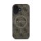 Guess 4G Ring Classic Logo Apple iPhone 16 Plus hátlap tok, barna GUHMP16MG4GFRW