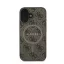 Guess 4G Ring Classic Logo Apple iPhone 16 hátlap tok, barna GUHMP16SG4GFRW