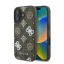 Guess Peony On 4G Background Apple iPhone 16 MagSafe kompatibilis tok, barna GUHMP16SP4PWPW
