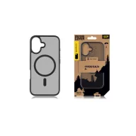   Tactical MagForce Hyperstealth Apple iPhone 16 MagSafe kompatibilis tok, áttetsző/sötétszürke
