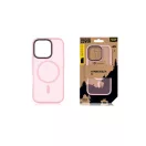 Tactical MagForce Hyperstealth Apple iPhone 16 Pro MagSafe kompatibilis tok, áttetsző/rózsaszín