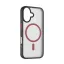 Tactical MagForce Hyperstealth 2.0 Apple iPhone 16 MagSafe kompatibilis tok, fekete/piros