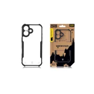   Tactical Quantum Stealth Apple iPhone 16 tok, átlátszó/fekete