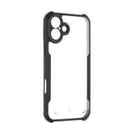   Tactical Quantum Stealth Apple iPhone 16 Plus tok, átlátszó/fekete