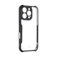   Tactical Quantum Stealth Apple iPhone 16 Pro tok, átlátszó/fekete