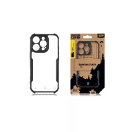   Tactical Quantum Stealth Apple iPhone 16 Pro tok, átlátszó/fekete