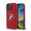 Karl Lagerfeld Silicone KC Heads Ring Apple iPhone 16 Pro hátlap tok, piros KLHMP16LSCMKCRHR