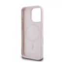 Karl Lagerfeld Silicone KC Heads Ring Apple iPhone 16 Pro Max hátlap tok, rózsaszín KLHMP16XSCMKCRHP