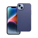 Matt Apple iPhone 16 szilikon tok, kék