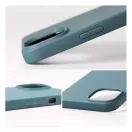 Matt Apple iPhone 16 szilikon tok, sötétzöld