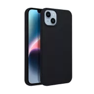 Matt Apple iPhone 16 Plus szilikon tok, fekete