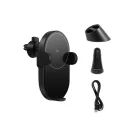 Xiaomi Mi 20W Wireless Car Charger WCJ02ZM autós tartó vezeték nélküli töltéssel, fekete