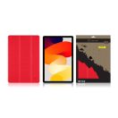 Tactical Book Tri Fold Xiaomi Redmi Pad SE (11.0) hátlap tok, piros