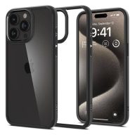   Spigen Ultra Hybrid Apple iPhone 16 Pro Max tok, Matte Black, fekete ACS07996