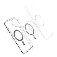   Spigen Ultra Hybrid MagFit iPhone 16 Plus tok, MagSafe, fekete ACS08076
