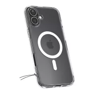   Spigen Ultra Hybrid MagFit iPhone 16 Plus tok, MagSafe, fehér ACS08075