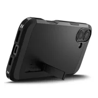   Spigen Tough Armor MagFit iPhone 16 Plus tok, MagSafe, fekete ACS08085