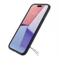   Spigen Liquid Air Apple iPhone 16 Plus tok, Matte Black, fekete ACS08066