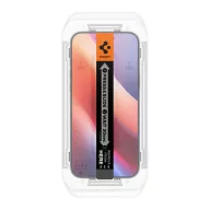   Spigen Glas.tR EZ Fit Apple iPhone 16 Pro / 17 / 17 Pro / 18 Pro tempered kijelzővédő fólia felhelyező kerettel (2db) AGL07928
