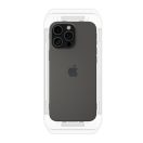 Spigen Glas.tR EZ Fit HD Apple iPhone 16 Pro / 17 / 17 Pro tempered kijelzővédő fólia felhelyező kerettel (1db) AGL07935