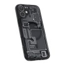 Spigen Ultra Hybrid MagFit Apple iPhone 16 tok, MagSafe, Zero One, fekete ACS08208