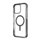 Uniq Combat Apple iPhone 16 MagSafe szilikon tok, karbon fekete