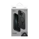 Uniq Combat Apple iPhone 16 Pro Max MagSafe szilikon tok, karbon fekete