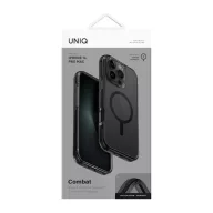   Uniq Combat Apple iPhone 16 Pro Max MagSafe szilikon tok, karbon fekete