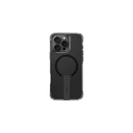   Uniq Eleva Apple iPhone 16 Pro Magsafe szilikon tok tartó résszel, karbon fekete