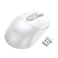 Hoco GM28 wireless vezetéknélküli egér, fehér/szürke