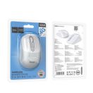 Hoco GM28 wireless vezetéknélküli egér, fehér/szürke