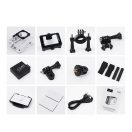 Hoco DV100 sportkamera/akciókamera 2collos digitális kijelzővel, fekete (1080P/30fps)