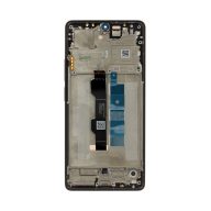   Xiaomi Redmi Note 13 Pro 4G gyári LCD kijelző kerettel, fekete (Service Pack)