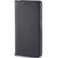 Magnet Motorola G85 mágneses flip tok, fekete