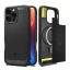 Spigen Rugged Armor MagFit Apple iPhone 16 Pro Max tok, Matte Black, fekete ACS07986