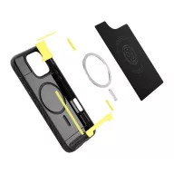   Spigen Rugged Armor MagFit Apple iPhone 16 Pro Max tok, Matte Black, fekete ACS07986
