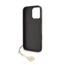 Guess 4G Charm Apple iPhone 16 Pro Max Tone on Tone hátlap tok, barna