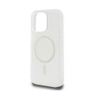 Guess IML Glitter Ring Apple iPhone 16 Pro Magsafe kompatibilis hátlap tok, átlátszó