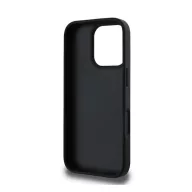   Guess PU 4G Metal Logo Apple iPhone 16 Pro hátlap tok, szürke