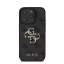 Guess PU 4G Metal Logo Apple iPhone 16 Pro Max hátlap tok, szürke