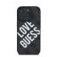 Guess PU Leather 4G Big Love Logo Apple iPhone 16 Pro Magsafe kompatibilis hátlap tok, fekete